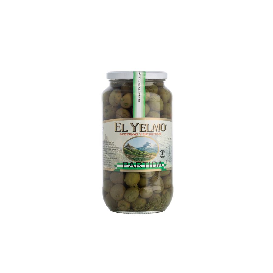 YE-Aceitunas-CRISTAL-VERDE-PARTIDA-550gr.jpg YE - Aceitunas CRISTAL VERDE PARTIDA - 550gr