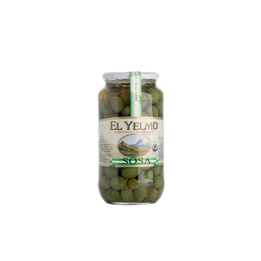 YE-Aceitunas-CRISTAL-VERDE-SOSA-550gr.jpg YE - Aceitunas CRISTAL VERDE SOSA - 550gr